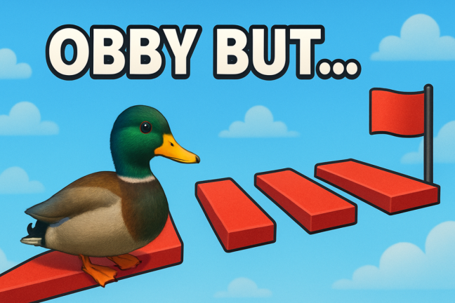 Obby But You're a Duck  screenshot 2