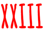 XXIII