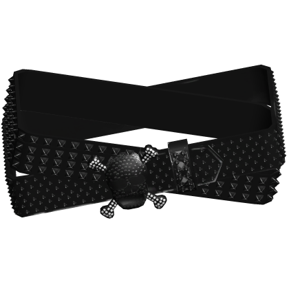 Streetwear Skull Diamond Belt