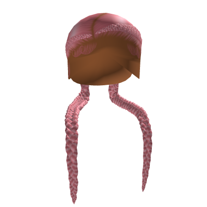  ★☆ Side Part Dutch Braids In Pink Roblox item