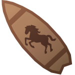 Horse Surfboard