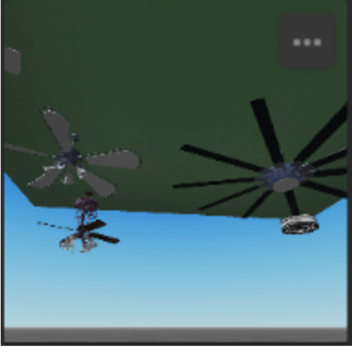 VF&M 2019 NFCD Ceiling fan display