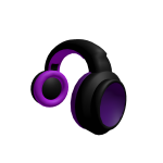 Purple Headphones