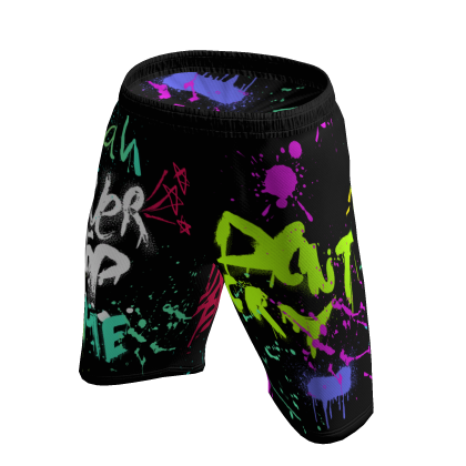 Graffiti streetwear shorts thumbnail