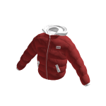 HUGO Red/White Puffer Jacket