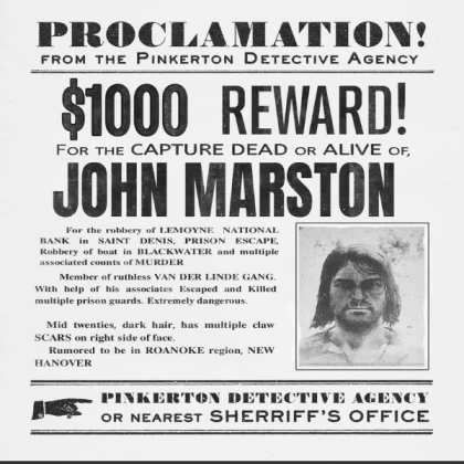 John Marston Wanted NoFilter