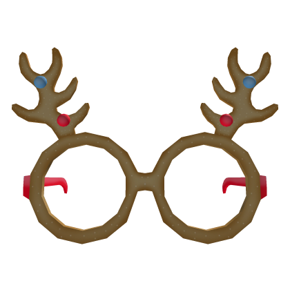 Brown Reindeer Shades w/ Antlers - RBCs [Xmas] thumbnail