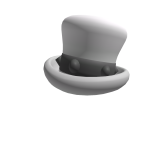 Spikey Banded Top Hat