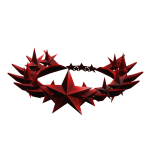 Crimson Spiky Crown