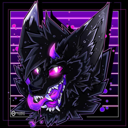 Purple furry Roblox decal