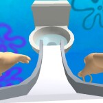 Slide into a Toilet!