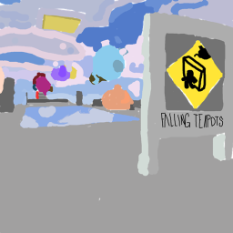 Dodge the teapots of doom! Remastered