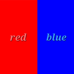 Blue-Red