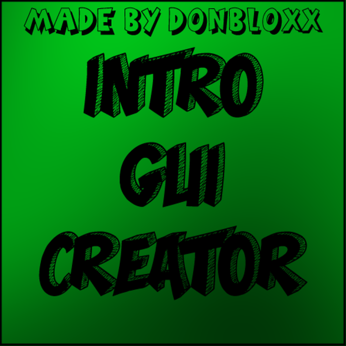 Intro GUI Creator preview 1