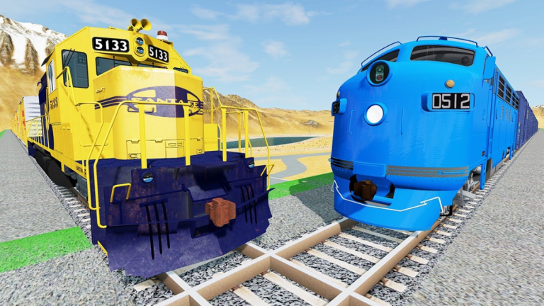 [UPD/FIXED] Trains Vs Cars BeanMG! screenshot 1