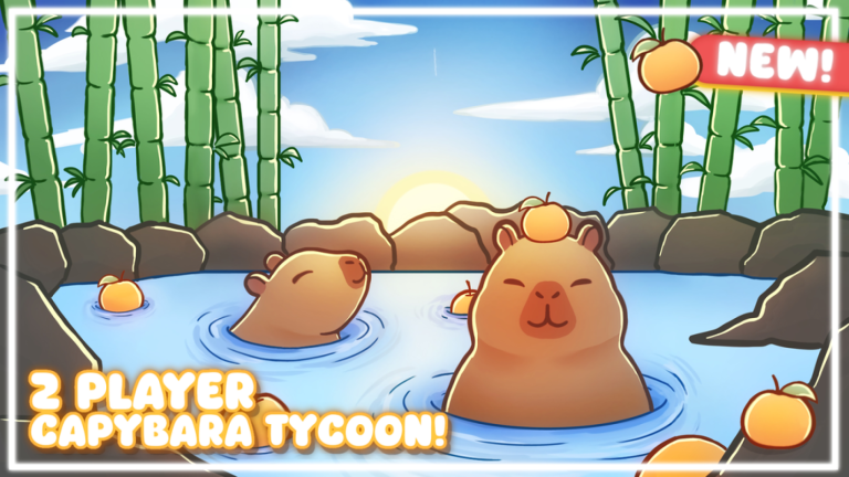 🍊 2 Player Capybara Tycoon! screenshot 1