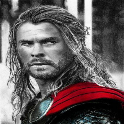 thor drawing Roblox decal