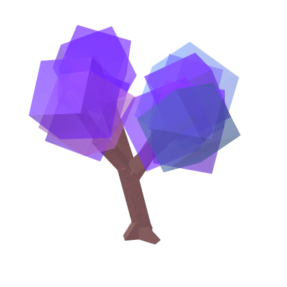 [🌟] Sakura Purple Tree Model