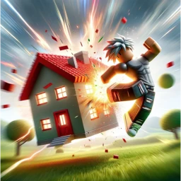 ⚽ Football but the ball is a house [HOUSEBALL] 🏠 icon