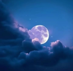 Blue & Purple Moon