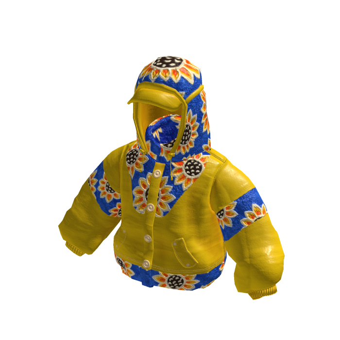 JDN - Sunflower Patchwork Hoodie