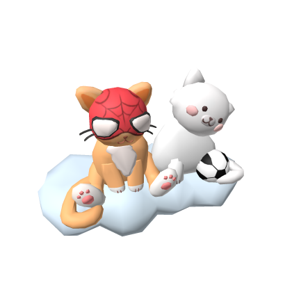 Two cats in a clue thumbnail