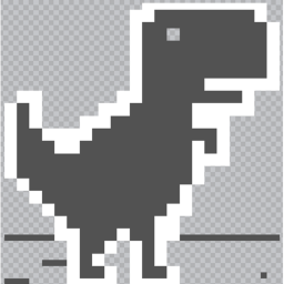 Dinosaur running