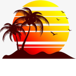 Transparent sunsets.