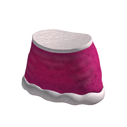 Pink Santa Snowflake Mini Skirt thumbnail