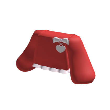 ♡ ꒰ Cute Red Valentine Bunny Sweater thumbnail