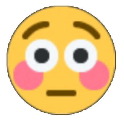 Shy/blush disco emoji (no background) Roblox decal