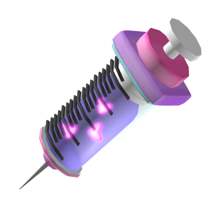 ( Emissive ) love antidote inside of syringe