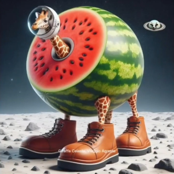 Brainrot Challenge 🦒🍉