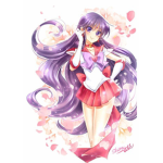 Sailor Mars is cute yet scary