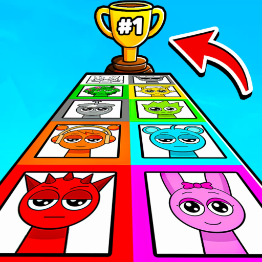 Sprunki Image Race! 🌈 official Roblox game thumbnail