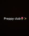 Preppy club original