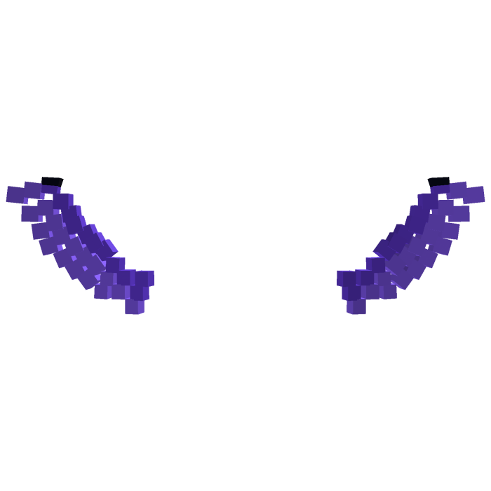 PURPLE Blurple 8-Bit Wings [ADDON]
