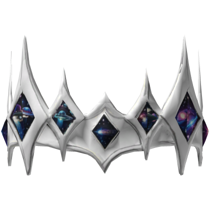 Sovereign Sliver Space Crown Roblox item