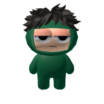 Mighty Green Hero Plushie
