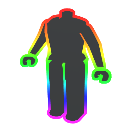 Rainbow Outline (Woman 3.0)