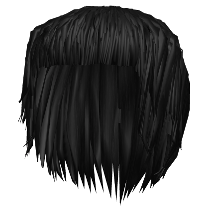 horror fried mini bangs base black halloween Roblox item