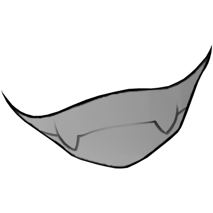 Fanged Crooked Smile Roblox item