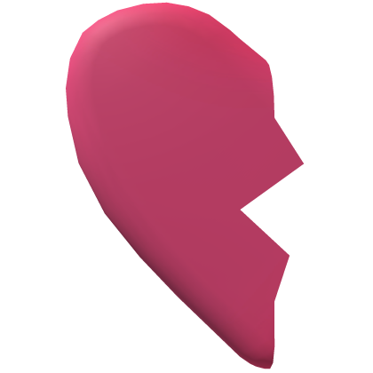 Connecting Pink Heart (Left)