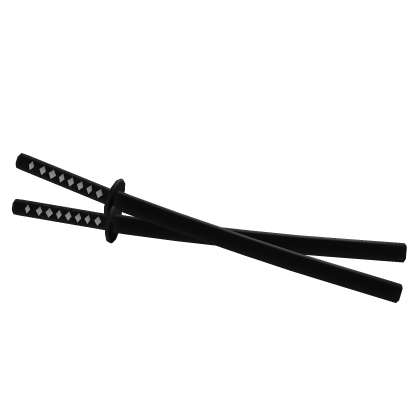 Sheathed Katana Set Waist Back