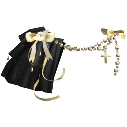 Victorian Gold Lace Pearl Ribbon Shoulder 3.0 [R]
