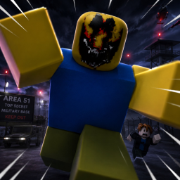 Escape Monster Noob From Area 51!!
