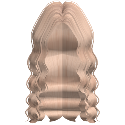 Soft Tucked Wavy Curly Hair (Blonde) Roblox item
