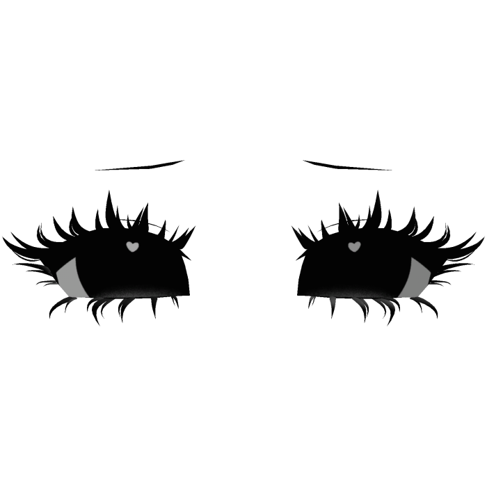 ۶ৎ kawaii doll 3d eyes with lashes