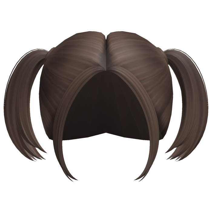 -',ৎ Baby Child High Punk Pigtails in Brown