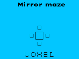 mirror maze VOXEL